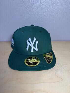 Hidden NY x New Era New York Yankees 59FIFTY Low Profile Fitted Hat Green 7 5/8